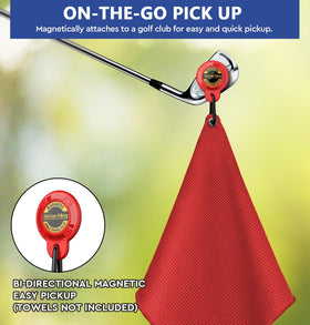 SisterAling magnetic towel clip offers easy installation for any towel.