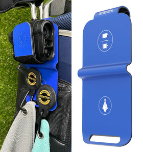 SisterAling golf bag landing pad blue on bag for quick magnetic accessory access