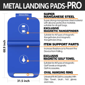SisterAling manganese steel clip holds towel securely during rounds