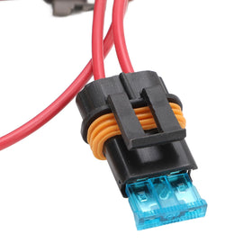 SixRUN electrical connectors on harness highlighting secure, reliable connections.