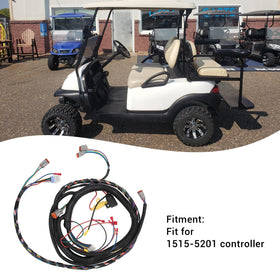 SixRUN wiring harness with durable plastic housing for daily use and weather resistance.