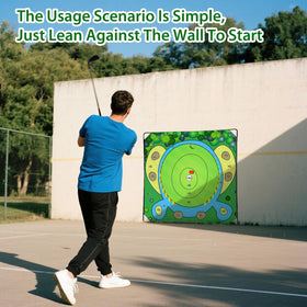 SJEhome backyard practice setup helps refine short game at home