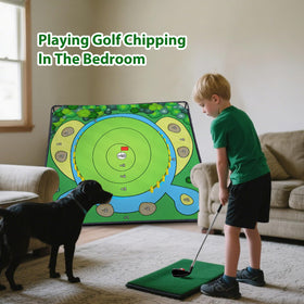 SJEhome 70x70 golf chipping game portable design for easy transport