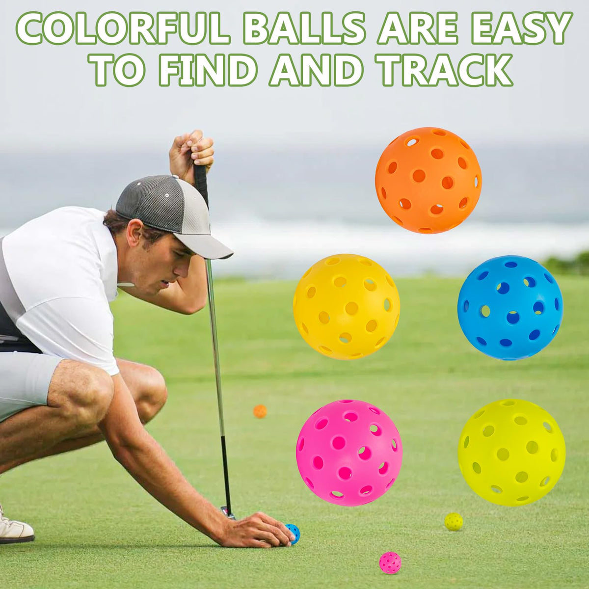 SJEhome gift-pack golf set makes a versatile indoor or outdoor gift
