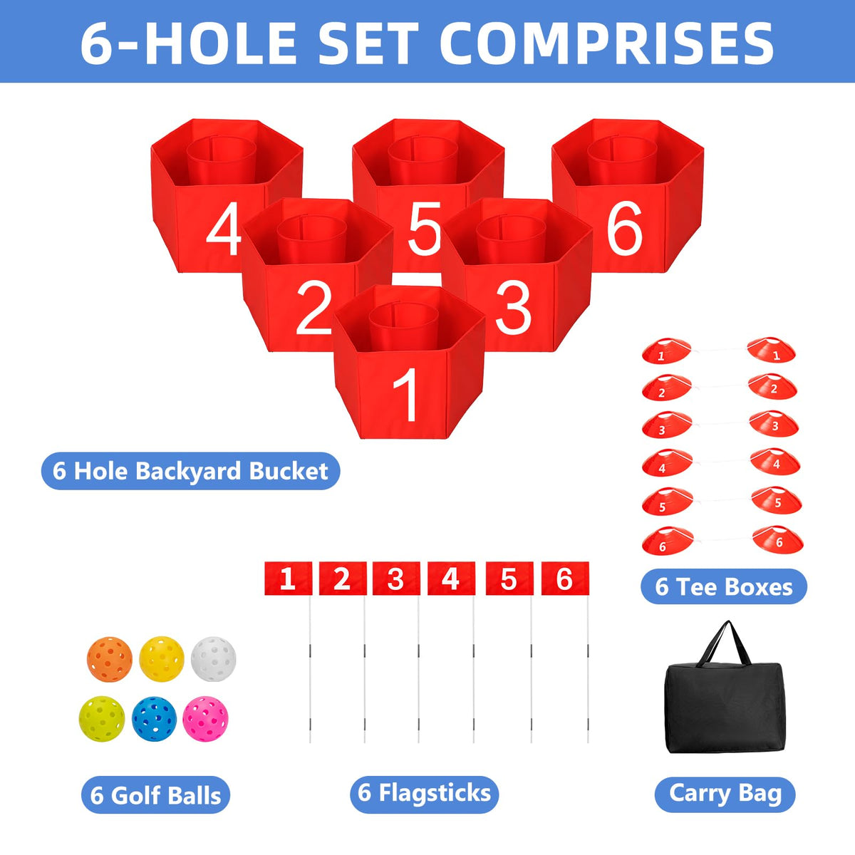 SJEhome Family fun backyard golf for gatherings