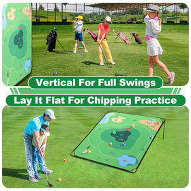 SJEhome golf chipping game family fun promotes friendly practice sessions.