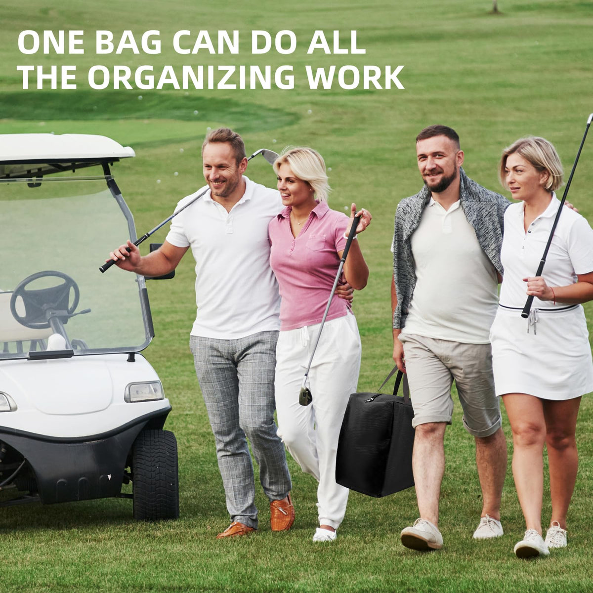 SJEhome Portable backyard golf gear for easy transport
