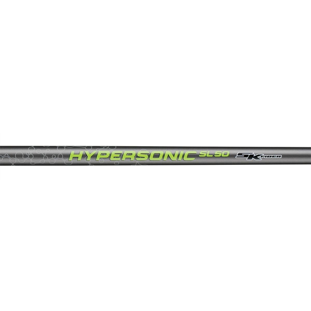 SK Fiber Hypersonic SL50 tip diameter detail, precision 0.370 inch for stable iron play.