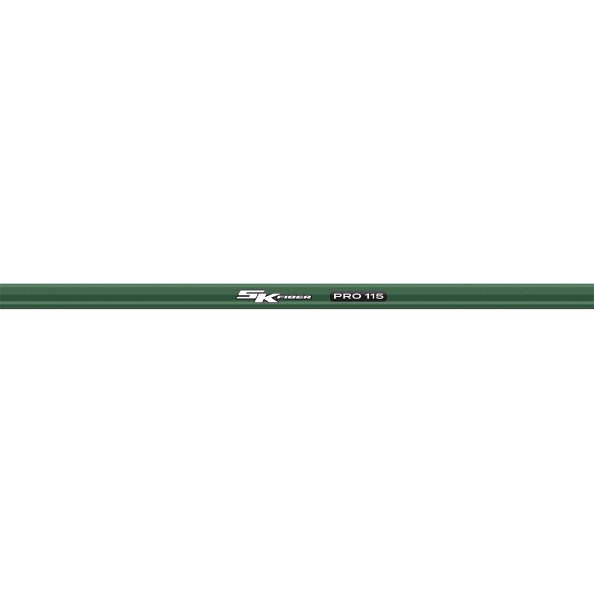 SK Fiber Pro 115 forest green satin finish 36 inch length shaft for versatile golf use.