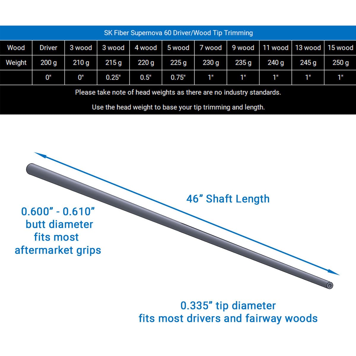 SK Fiber Supernova 60 stiff flex for stable tempo and precision
