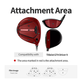 Skoko Titleist GT4 9Degree top view showing edge protection