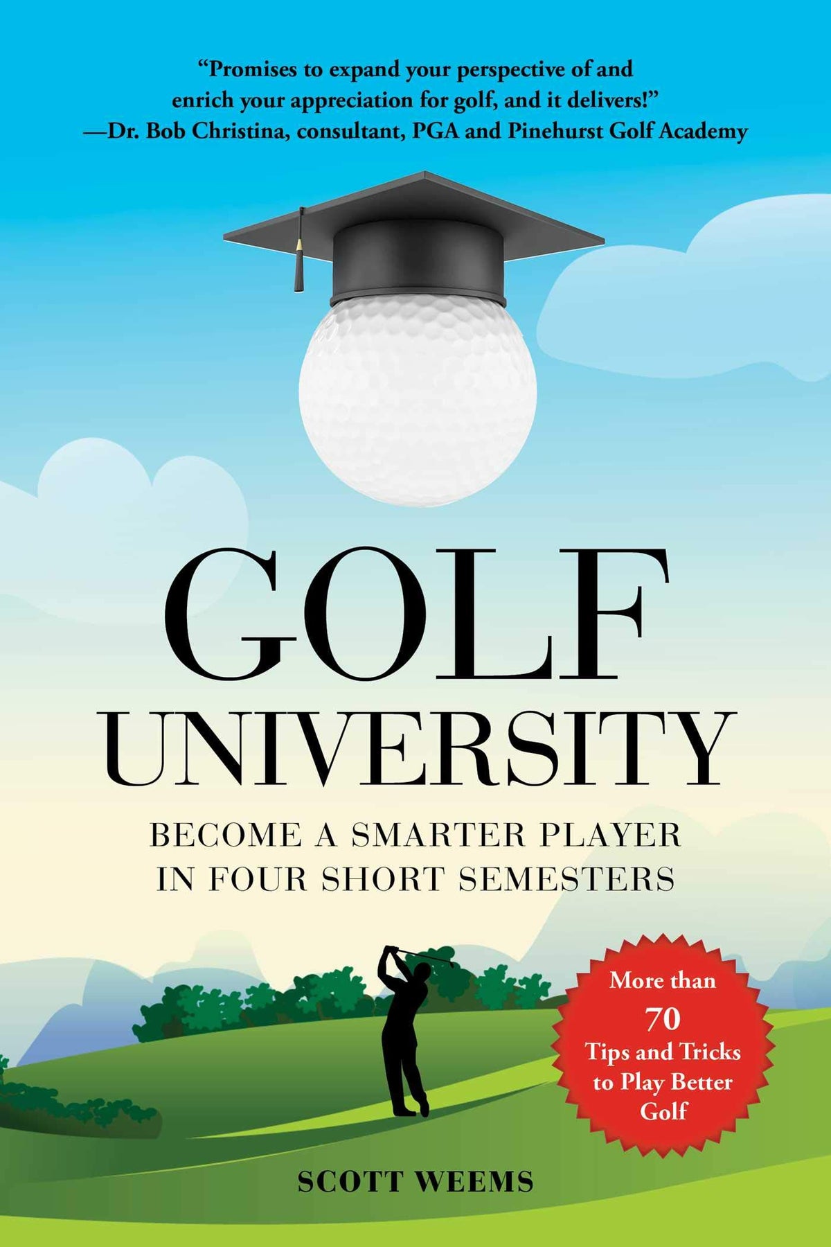 Skyhorse Golf University cover: science-based guide to improving putting and driving