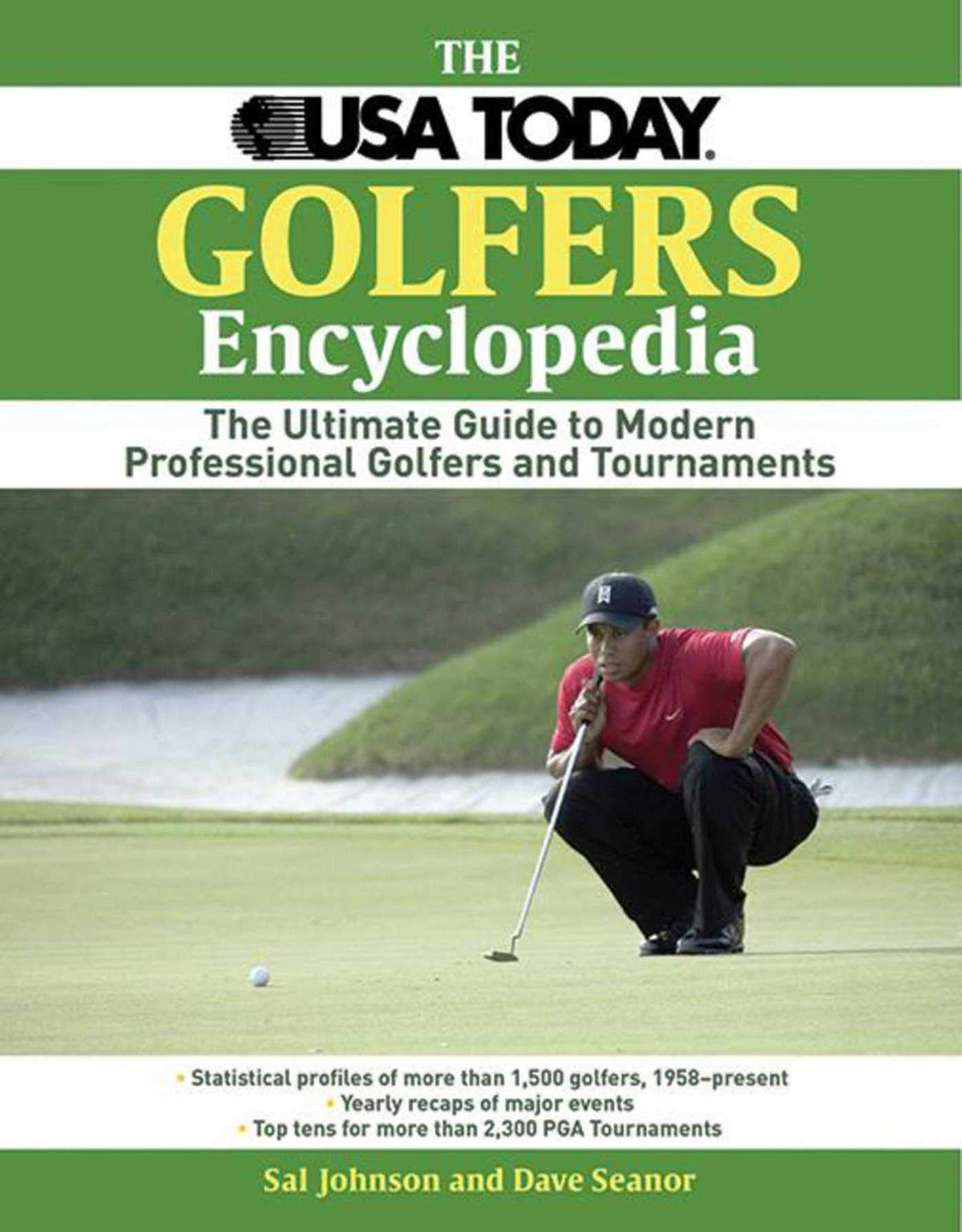 Skyhorse The USA Today Golfer's Encyclopedia cover offers a comprehensive reference for golf fans and writers.