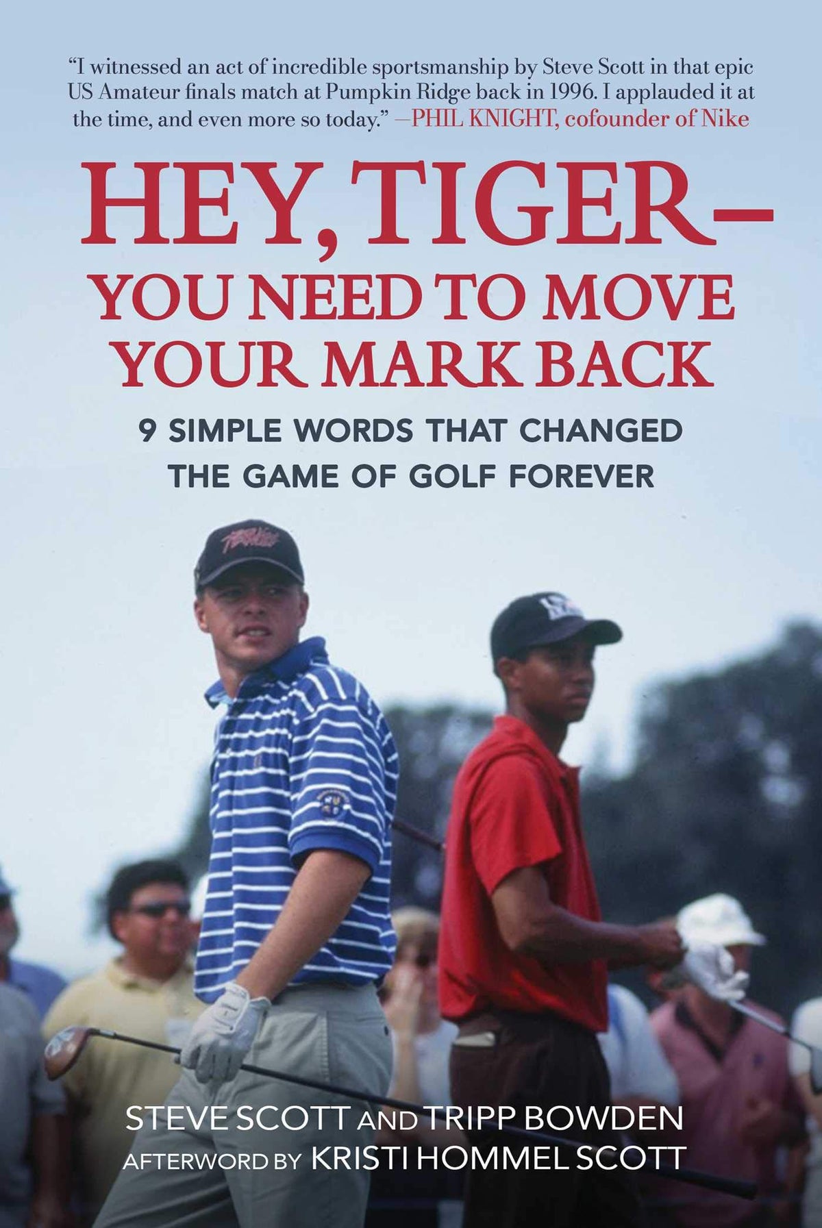 Skyhorse Hey Tiger book cover featuring a gripping golf history and ethical play insights.