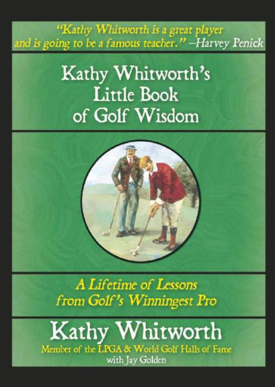 Skyhorse Kathy Whitworth Golf Wisdom cover image with practical golf tips for on-course decisions