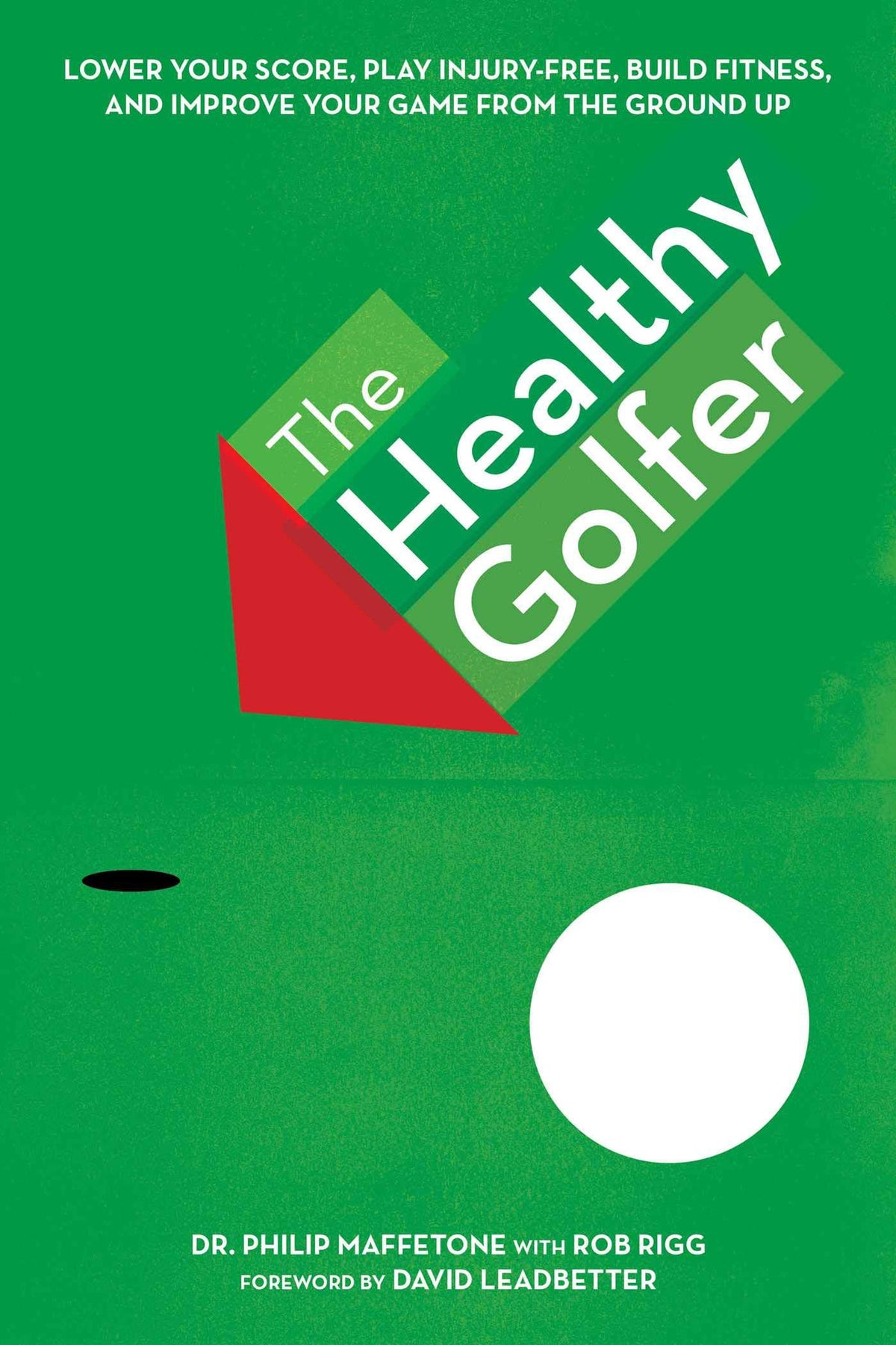 Skyhorse The Healthy Golfer book cover with practical golf performance insights to boost focus