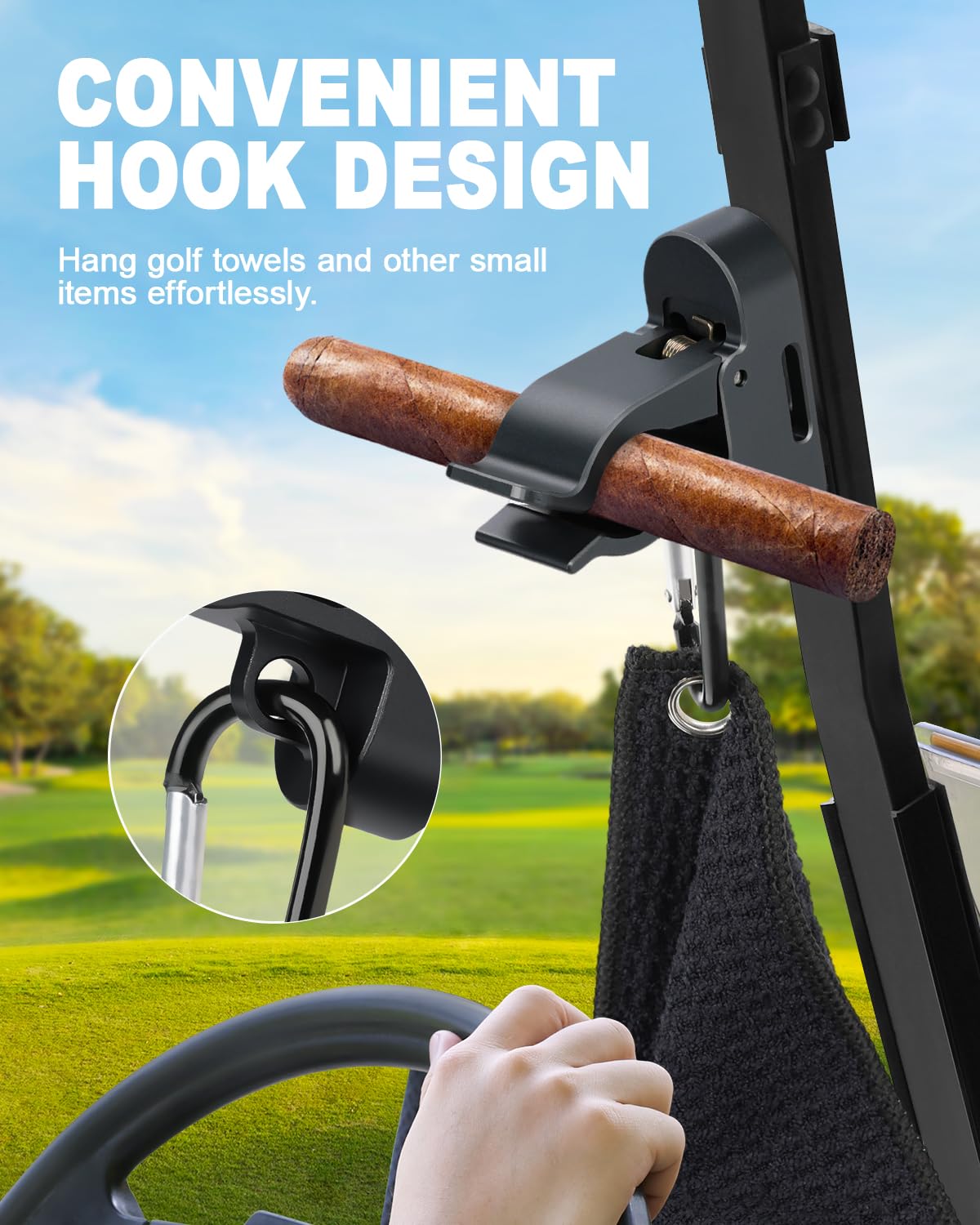 Durable aluminum alloy construction with a lightweight feel