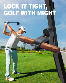 Sleek black finish adds style to your golf cart