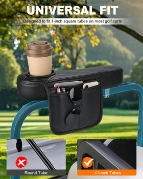 SKYJDM rear seat organizer pocket keeps essentials organized and accessible.