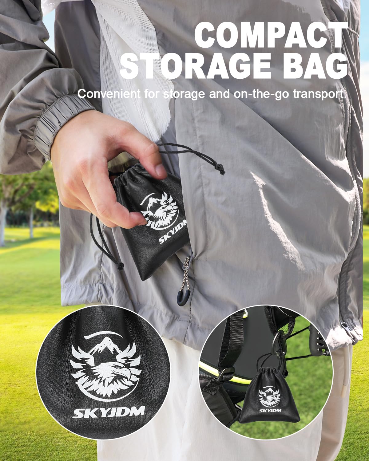 SKYJDM storage bag included keeps loose items organized