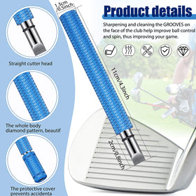 Skylety 6-head groove sharpener for debris removal and regrooving.