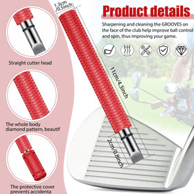 Skylety 6-head groove sharpener removes sand and debris from grooves quickly.