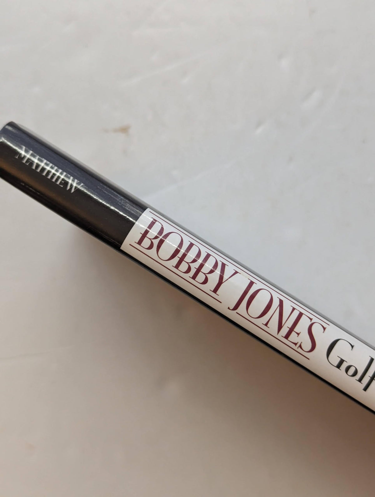 Sleeping Bear Press Bobby Jones Golf Tips back cover, actionable drills for better short game.