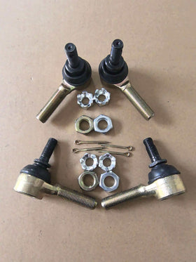 Left and right hand threaded tie rod ends provide precise alignment on Yamaha golf carts.