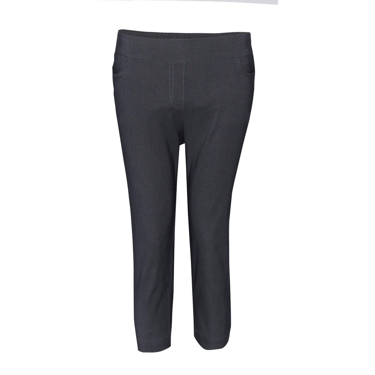 Slim-Sation golf capri pants pull-on design for easy wear on the course