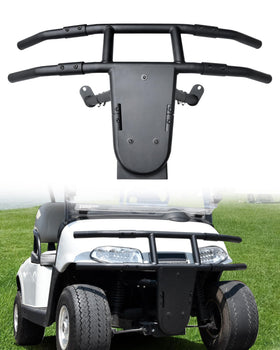 SLORIMOD easy-install front bumper for EZGO RXV with simple hardware.