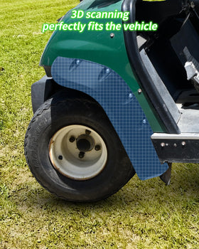 Close-up of polypropylene material showing durability for off-road use