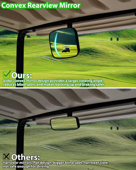 SLORIMOD lightweight PP shell mirror designed to resist vibration and weather