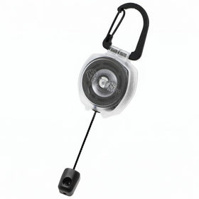 Smiley Golf with Kevlar cord extends for quick access on course.