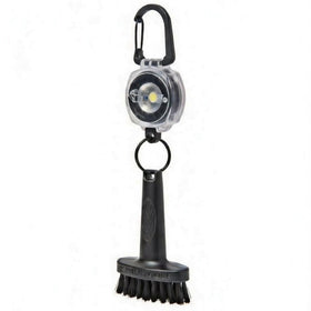 Smiley Golf Key-Bak SIDEKICK retractor with Kevlar cord extends 24 inches.