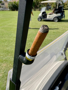 10-degree tilt design slows burn and directs ash away