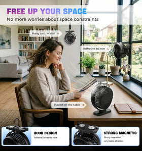 Smusrks three-speed airflow lets you tailor cooling to activity level.