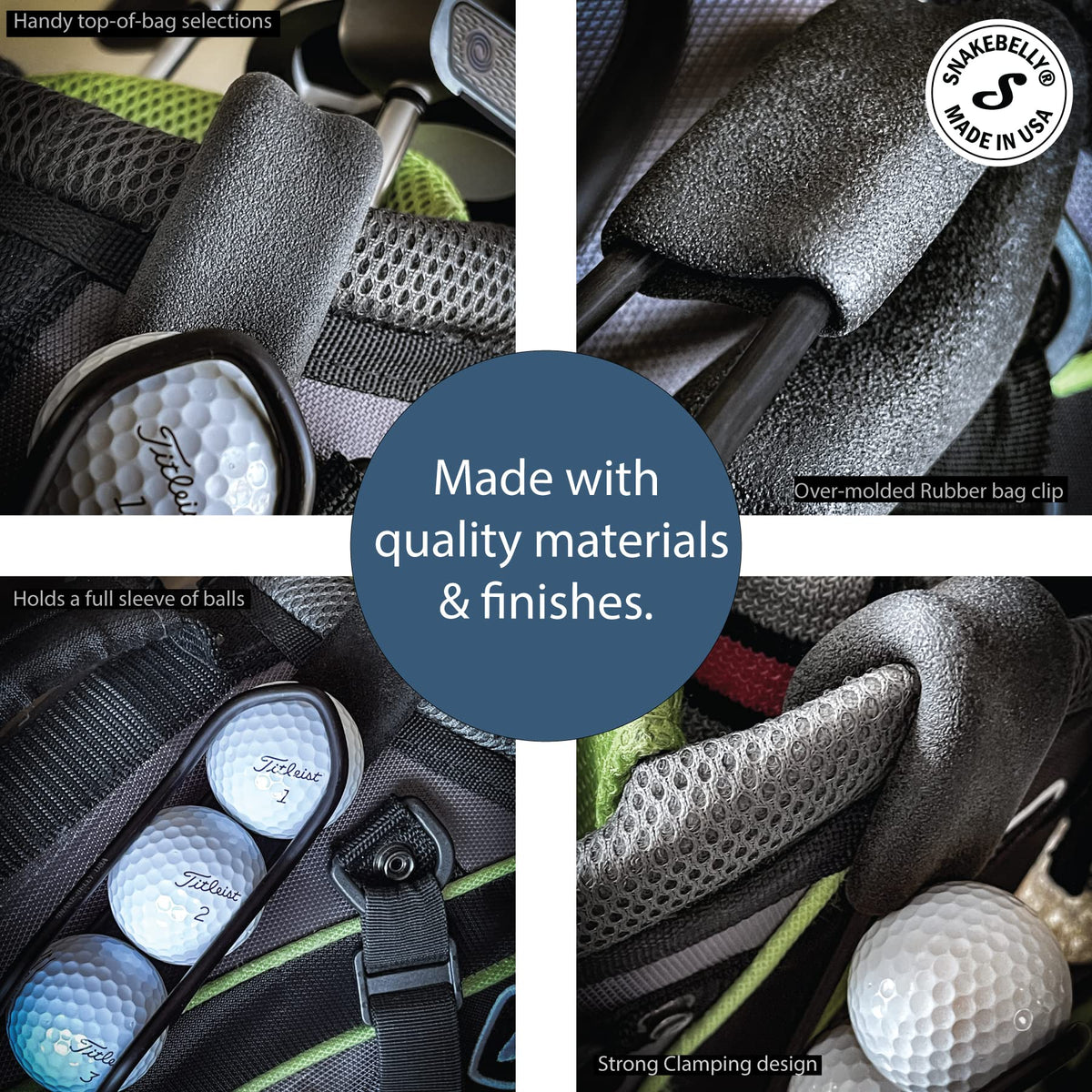 SnakeBelly Compact Design slips into your bag without adding bulk.