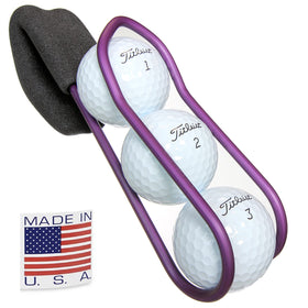 SnakeBelly Golf Ball Holder with Quick-Draw Release—fast ball access on the course.