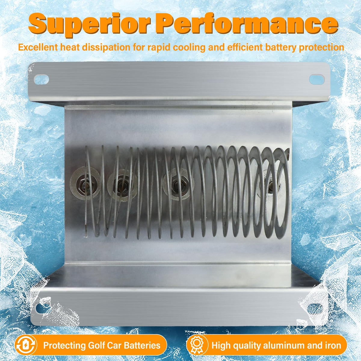 Snooweerin aluminum resistor body emphasizes heat conduction for stable performance.