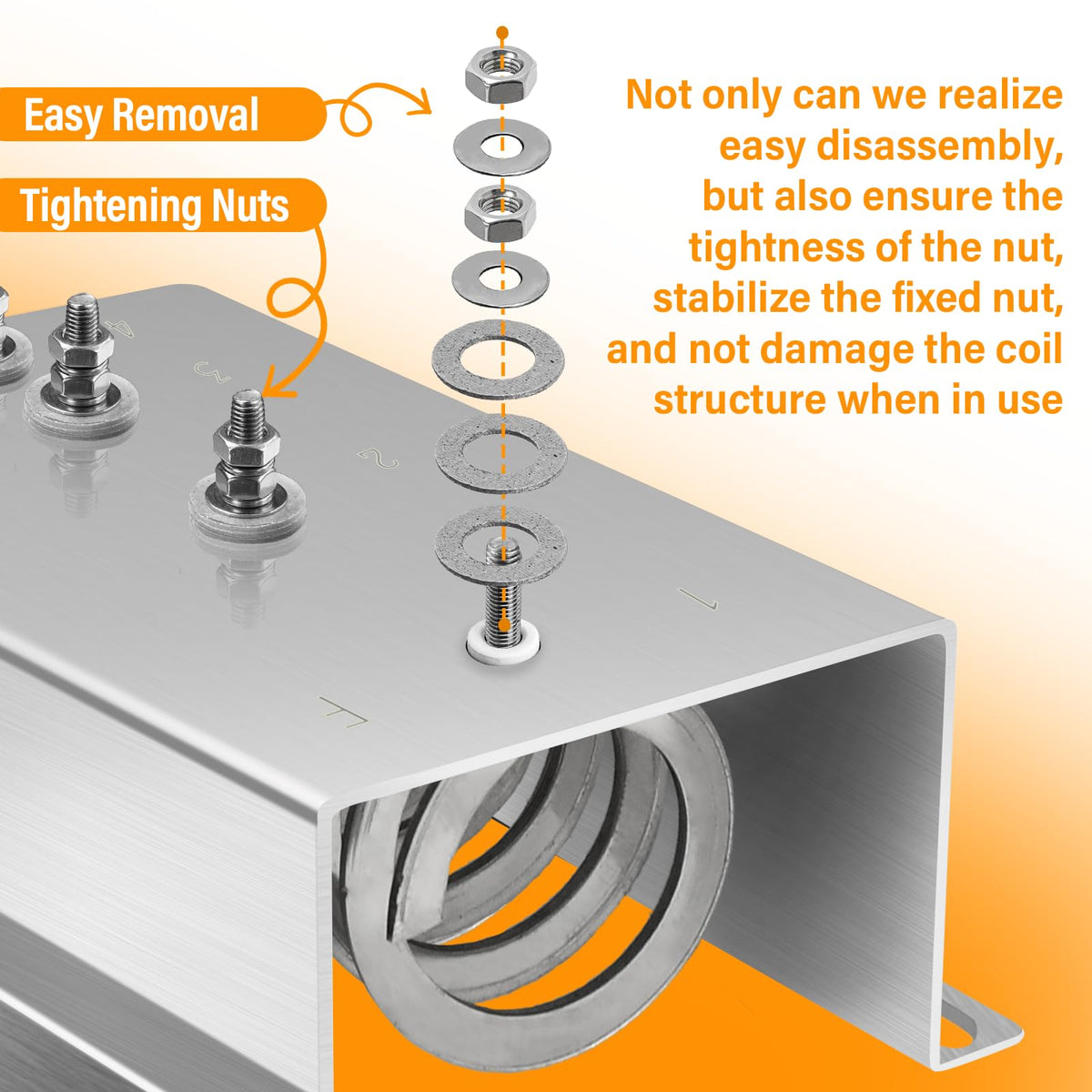 Snooweerin coil design promotes efficient heat absorption during extended rides.