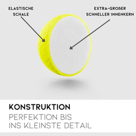 Snyder Distance Premium Golf Balls straight trajectory test emphasizing accuracy.
