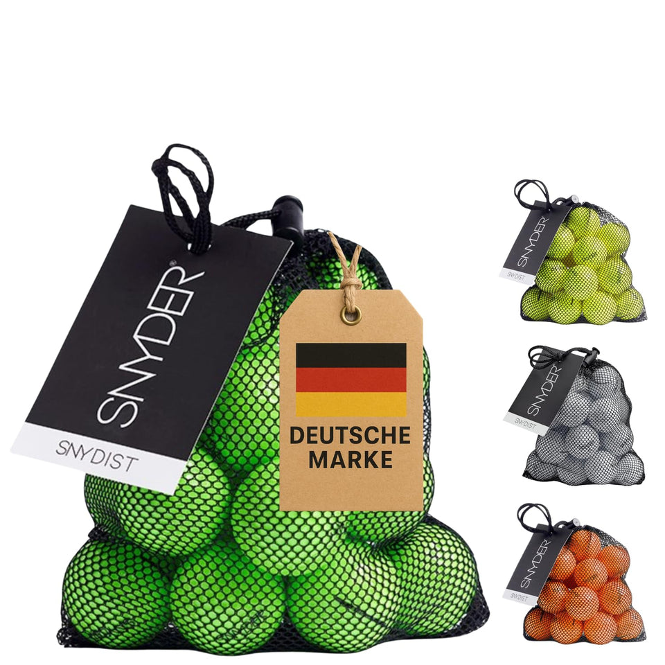 Snyder Distance Premium Golf Balls with Surlyn cover deliver durable distance.