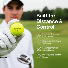 Snyder Prox Golf Balls gekko green option boosts on-course visibility