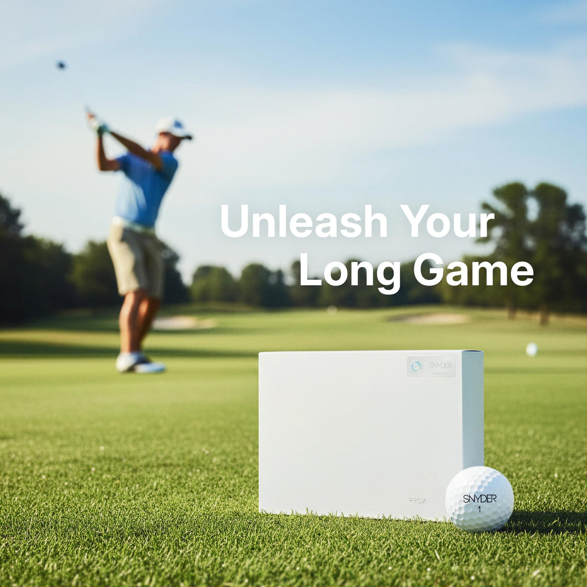 Snyder Prox Golf Balls neon yellow option increases recognition on the course