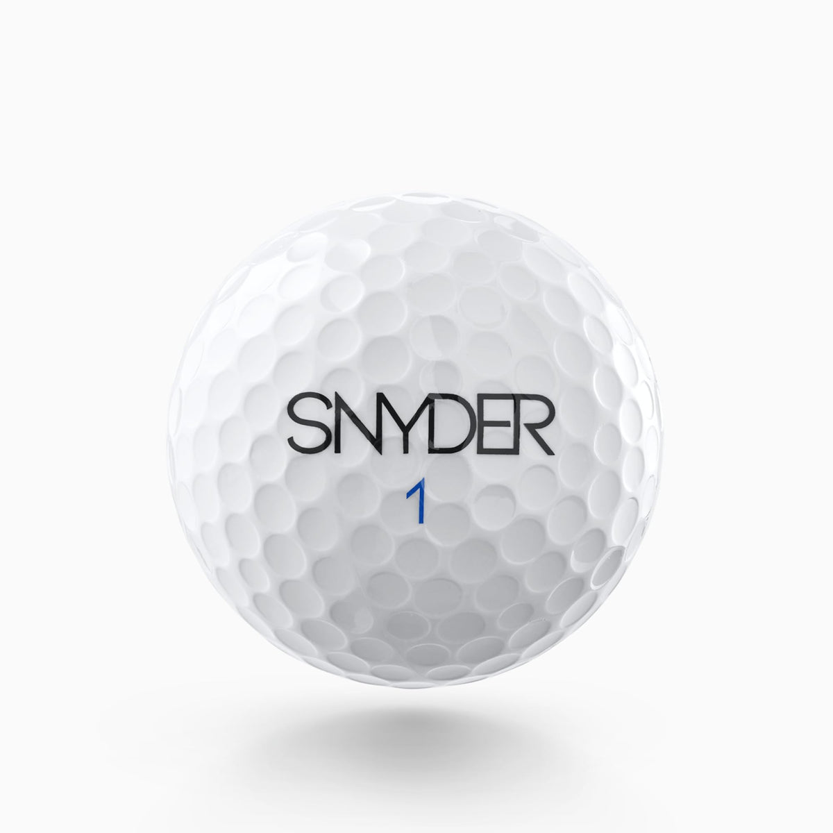 Snyder USA Pro Golf Balls urethane cover close-up highlighting durability and greenside control.