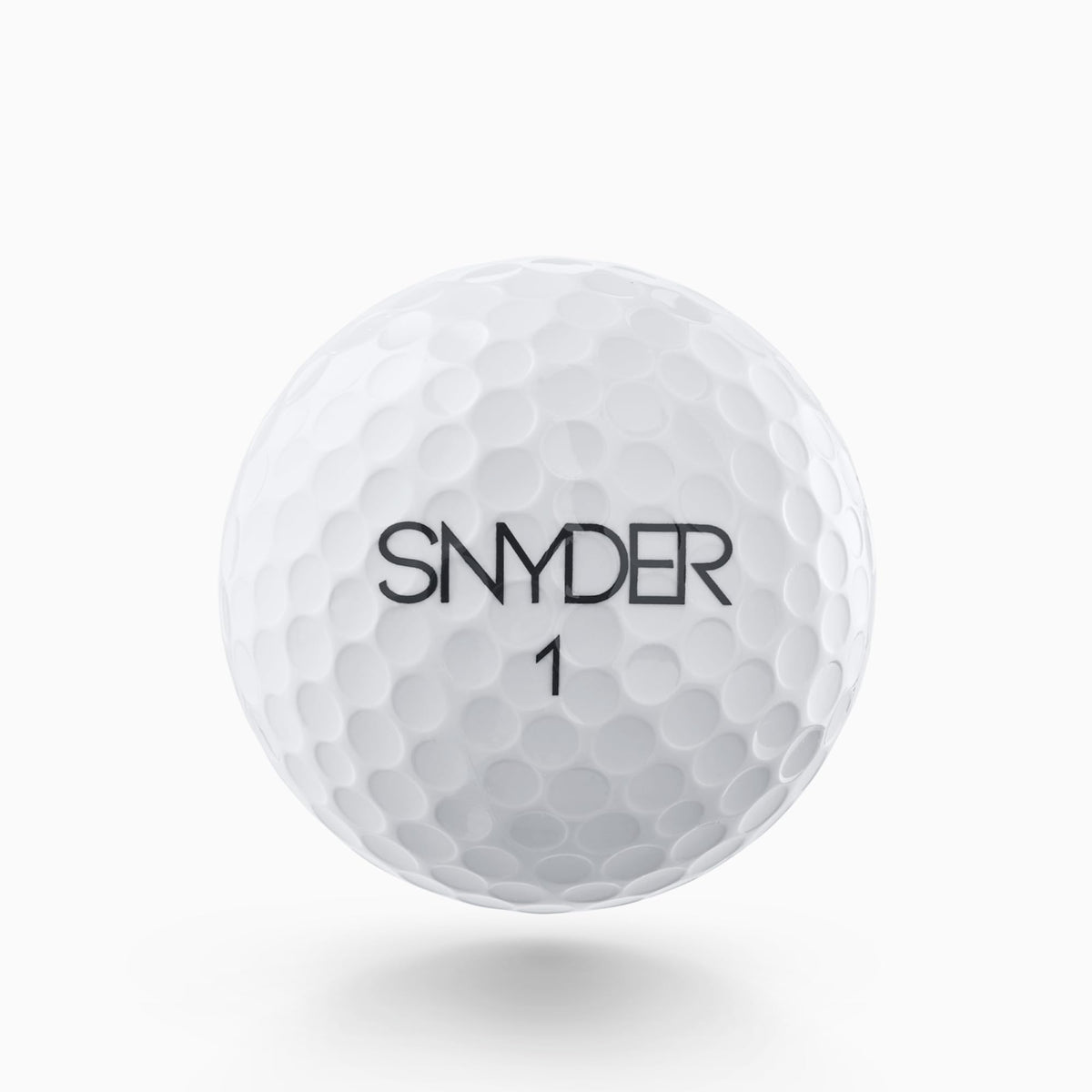 Snyder USA Pro Golf Balls with urethane cover for greenside control.