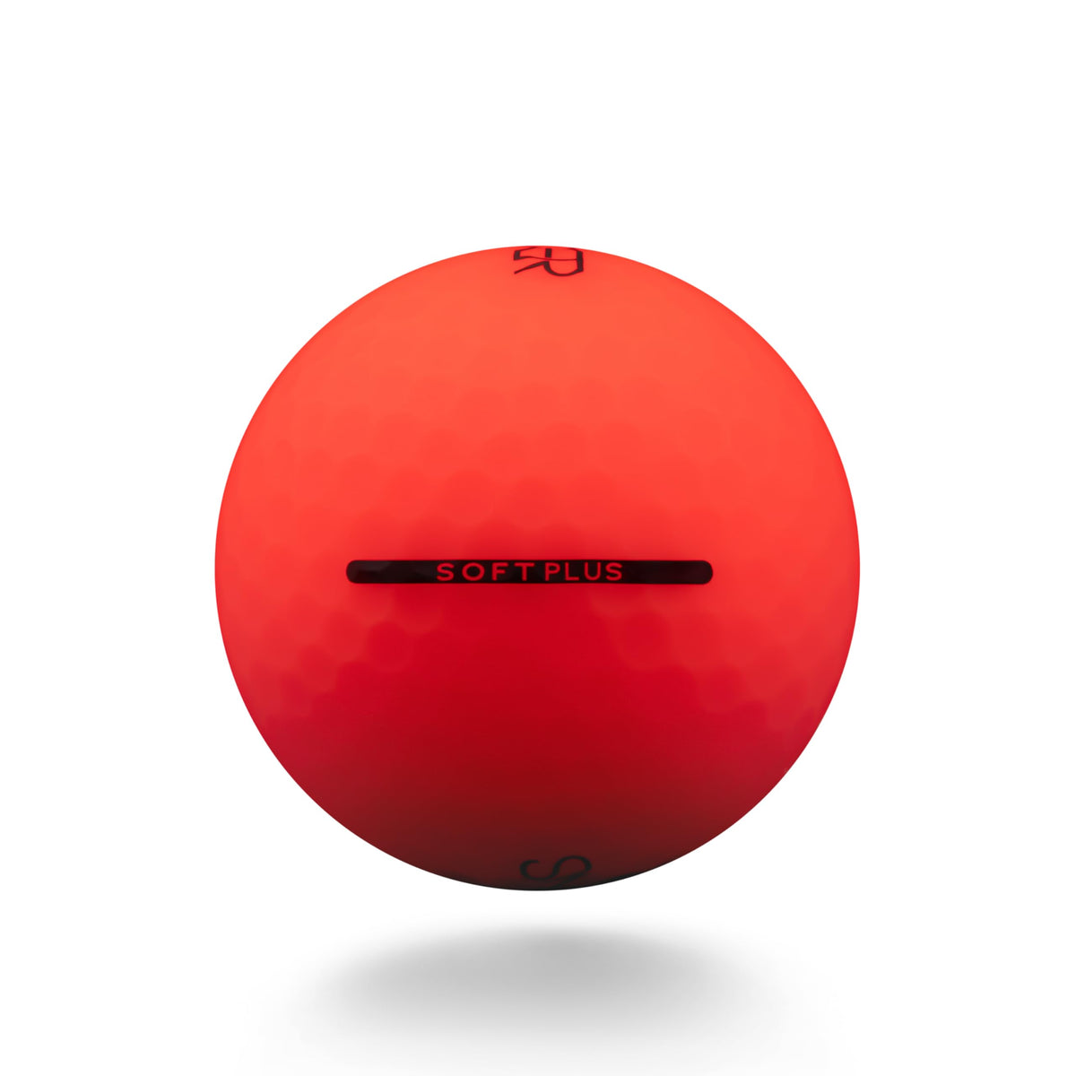 Detail of ultra-low 60 compression on Snyder USA Soft Plus golf ball