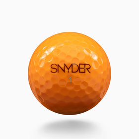 Snyder USA Speed 342-dimple pattern promotes stable flight and accuracy
