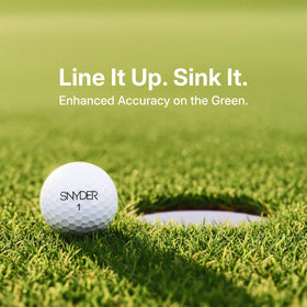 Snyder USA Speed: 3-piece construction supports potential distance gains.