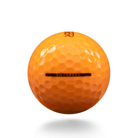 Orange Snyder Speed ball offers high visibility for easier alignment